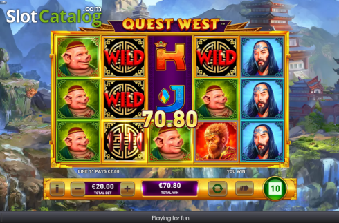 Скрин3. Quest West слот