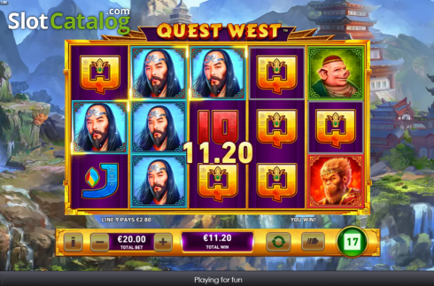 Скрин4. Quest West слот