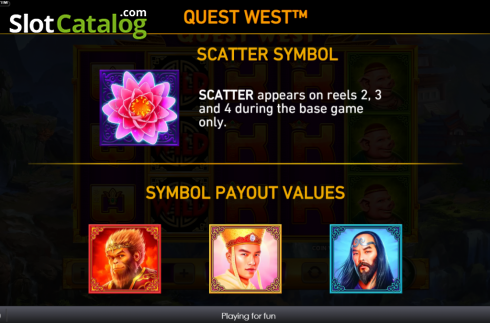 Скрин7. Quest West слот
