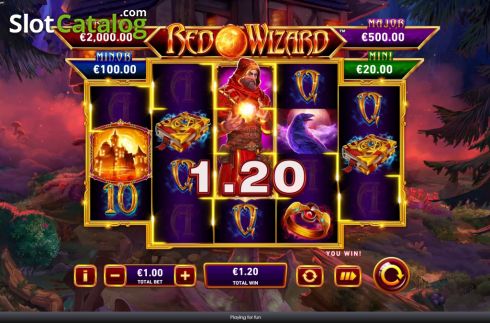 Скрин5. Red Wizard слот