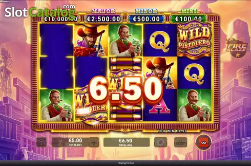 Скрин4. Mega Fire Blaze Wild Pistolero слот