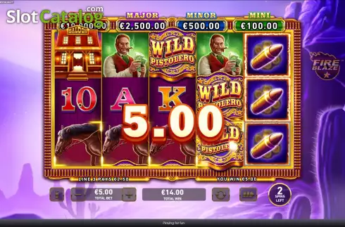 Скрин7. Mega Fire Blaze Wild Pistolero слот
