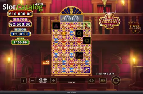 Скрин9. Mega Fire Blaze Wild Pistolero слот