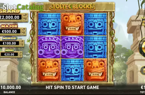 Скрин3. Fire Blaze: Toltec Blocks слот