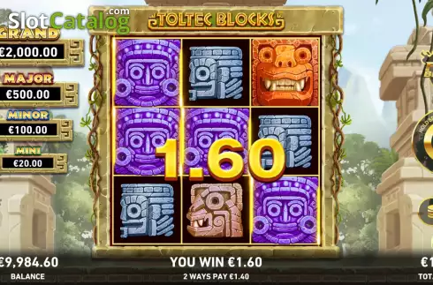 Скрин5. Fire Blaze: Toltec Blocks слот