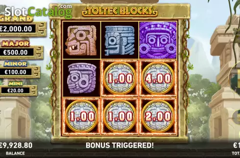 Скрин7. Fire Blaze: Toltec Blocks слот