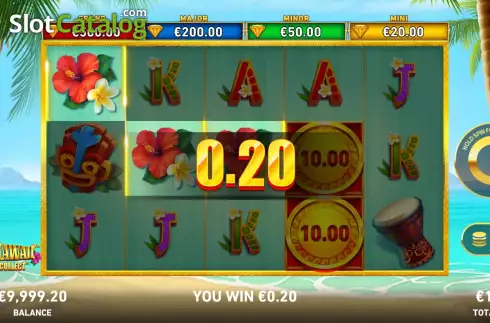 Скрин4. Alohawaii: Cash Collect слот