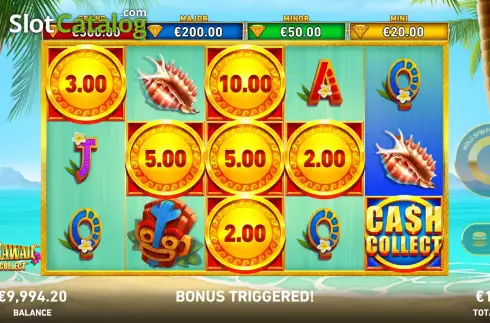 Скрин5. Alohawaii: Cash Collect слот