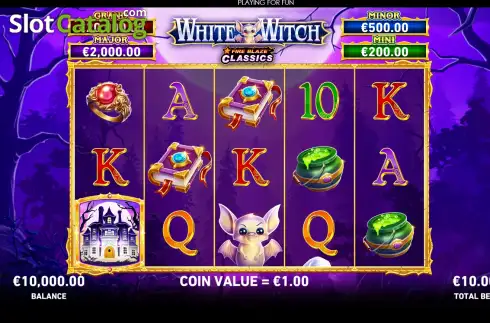 Скрин2. Fire Blaze: White Witch слот