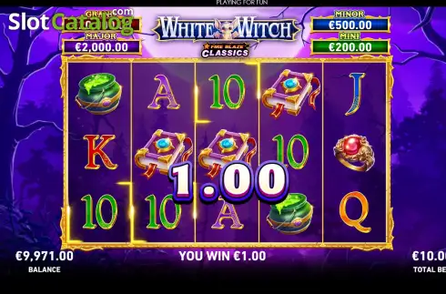 Скрин3. Fire Blaze: White Witch слот