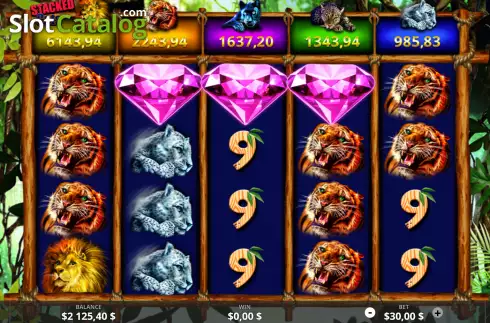 Скрин2. Stacked Cats слот