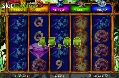 Скрин4. Stacked Cats слот