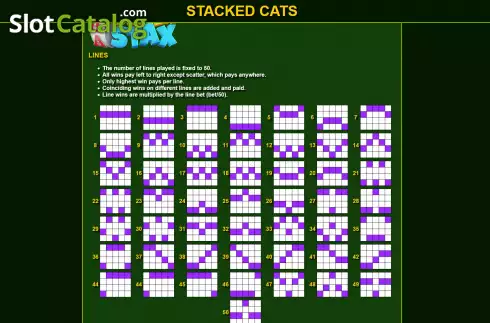 Скрин8. Stacked Cats слот