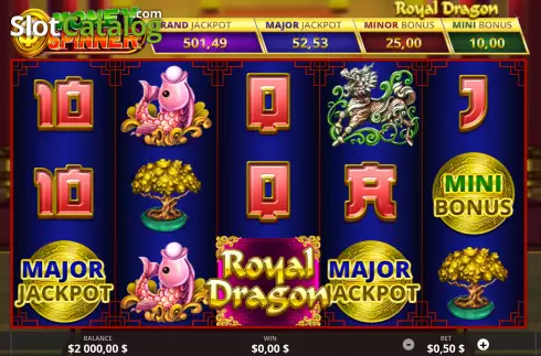 Скрин2. Royal Dragon (Ready Play Gaming) слот