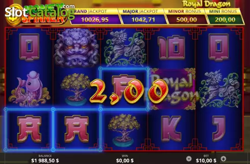 Скрин3. Royal Dragon (Ready Play Gaming) слот