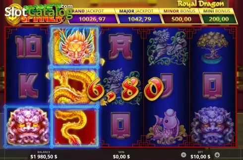 Скрин4. Royal Dragon (Ready Play Gaming) слот