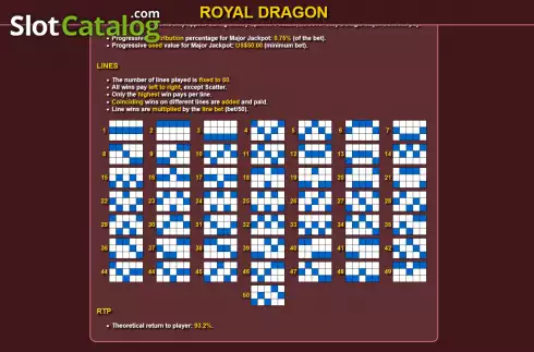 Скрин9. Royal Dragon (Ready Play Gaming) слот