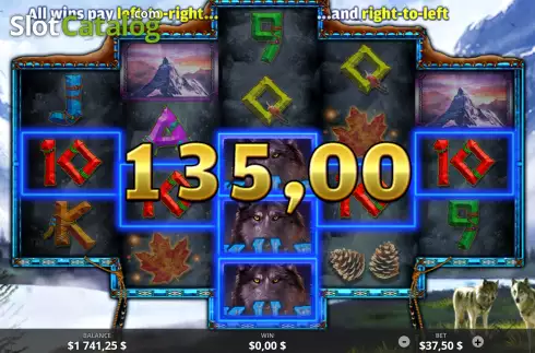 Скрин3. Wolf Pack (Ready Play Gaming) слот