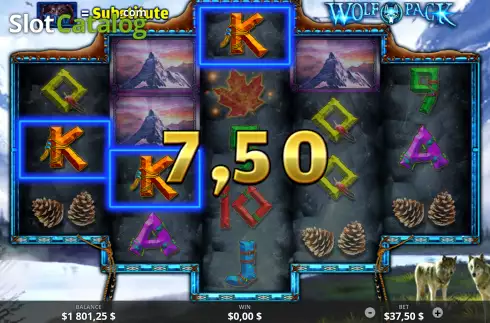 Скрин4. Wolf Pack (Ready Play Gaming) слот