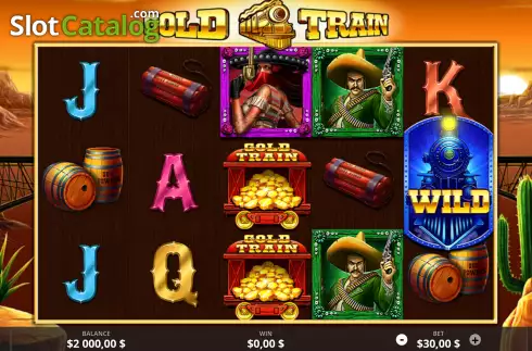 Скрин2. Gold Train (Ready Play Gaming) слот