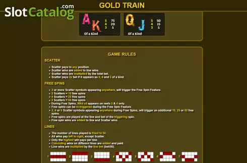 Скрин7. Gold Train (Ready Play Gaming) слот