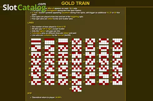 Скрин8. Gold Train (Ready Play Gaming) слот