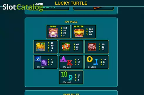 Скрин6. Lucky Turtle (Ready Play Gaming) слот