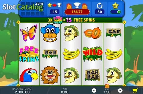 Скрин2. Jungle Fever (Ready Play Gaming) слот