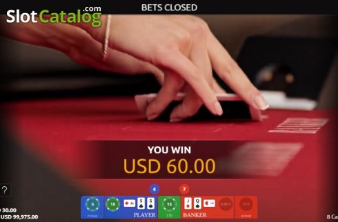 Скрин5. Real Baccarat With Sarati слот