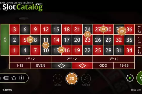 Скрин3. Vinnie Jones Stories Roulette слот