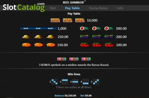 Скрин7. Reel Gambler слот
