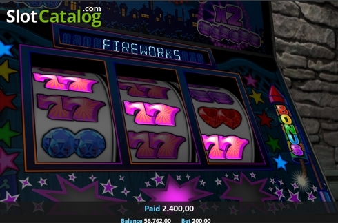 Скрин8. Funsize Fireworks слот