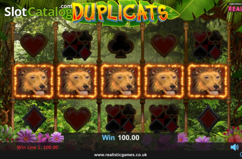 Скрин3. Duplicats слот