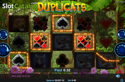 Скрин7. Duplicats слот