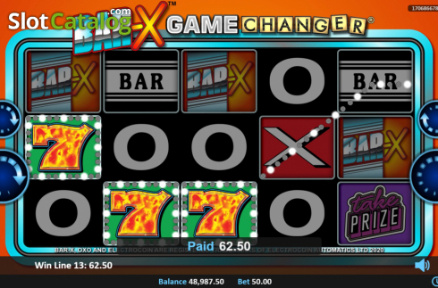 Скрин4. Bar-X Game Changer слот