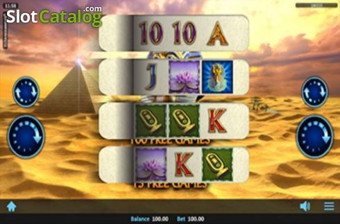 Скрин2. Tutankhamun Pull Tab слот