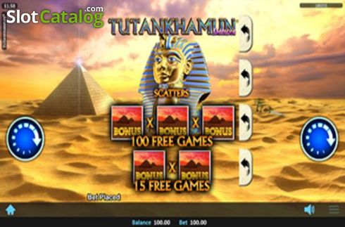 Скрин3. Tutankhamun Pull Tab слот