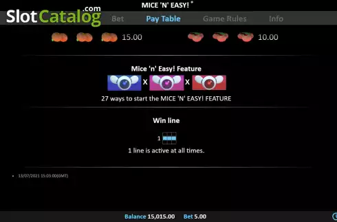Скрин8. Mice 'n' Easy! слот