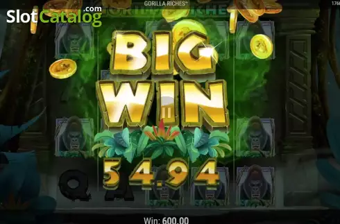 Скрин3. Gorilla Riches слот