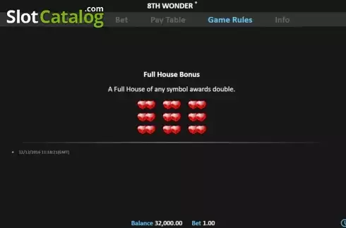 Скрин3. 8th Wonder слот