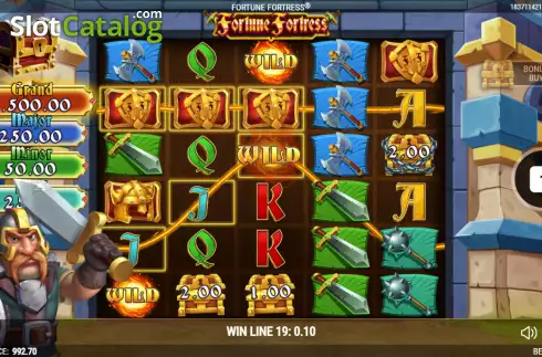 Скрин2. Fortune Fortress слот