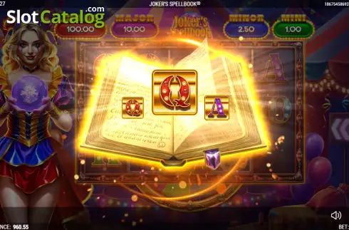 Скрин3. Joker’s Spellbook слот