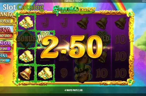 Скрин3. Emerald Frenzy слот