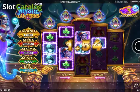 Скрин3. Mystic Lanterns слот