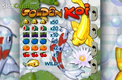 Golden Koi Pull Tab логотип Golden Koi Pull Tab логотип
