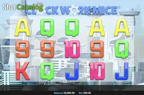 Скрин2. Clockwork Mice слот