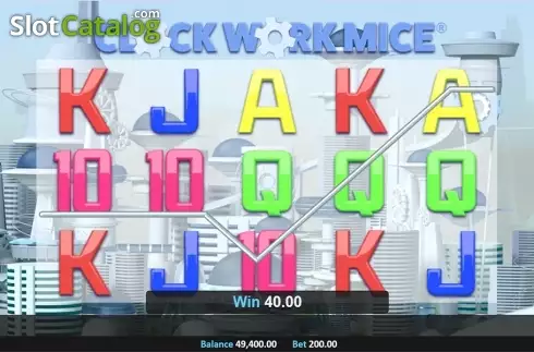 Скрин3. Clockwork Mice слот
