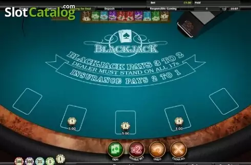 Скрин4. Blackjack (Realistic) слот