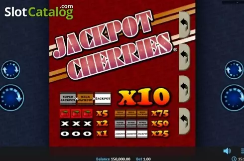 Скрин2. Jackpot Cherries Pull Tab слот