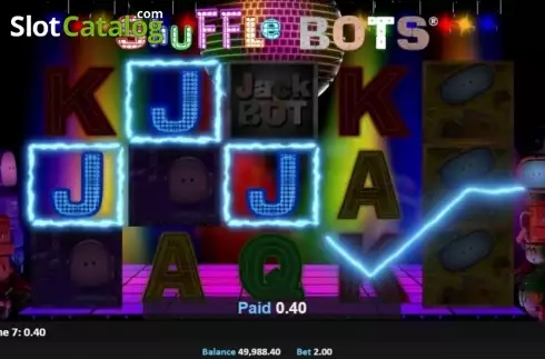 Скрин8. Shuffle Bots слот